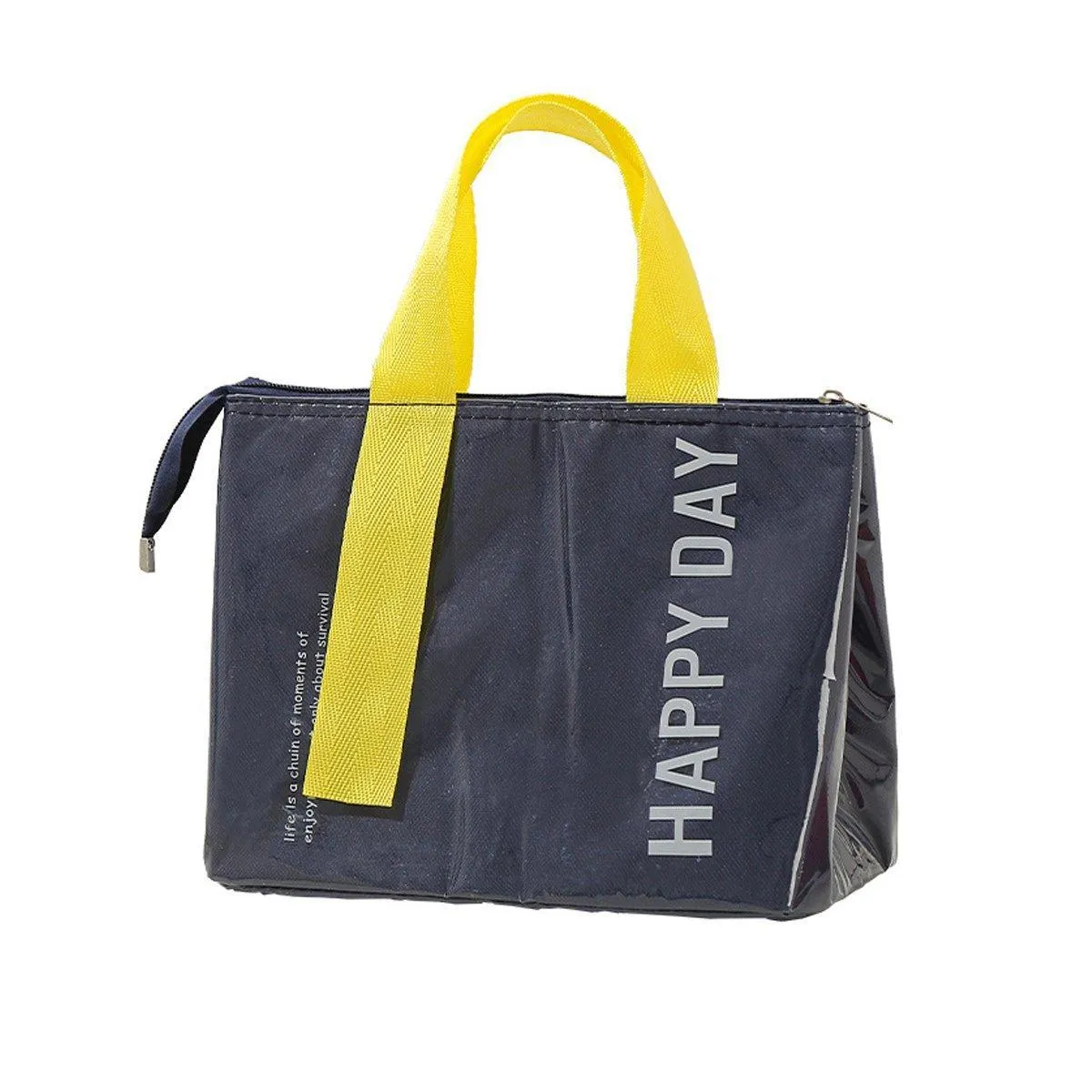 Large Capacity Lunch Bag 1PC 5Colours Thermal Insulated