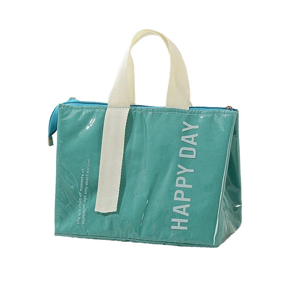 Large Capacity Lunch Bag 1PC 5Colours Thermal Insulated
