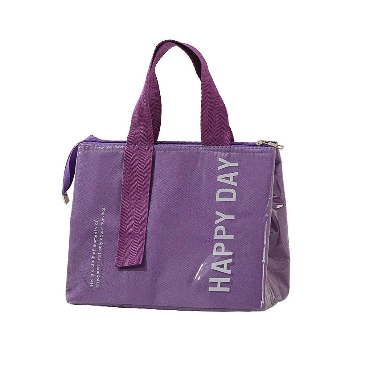 Large Capacity Lunch Bag 1PC 5Colours Thermal Insulated