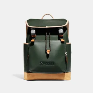 League Flap Backpack In Colorblock