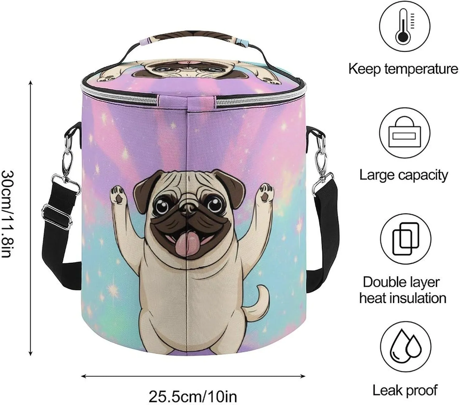 Leak-Proof Cooler Backpack for Women and Men, Small Insulated Outdoor Ice Chest