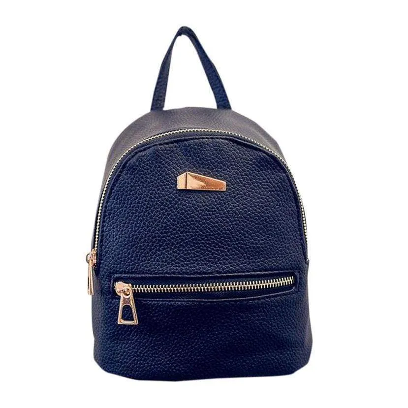 Leather Travel Backpack