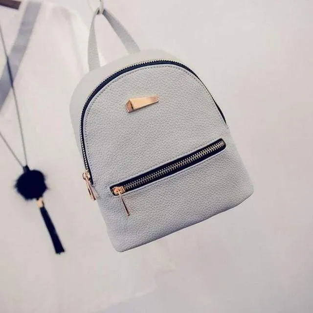 Leather Travel Backpack
