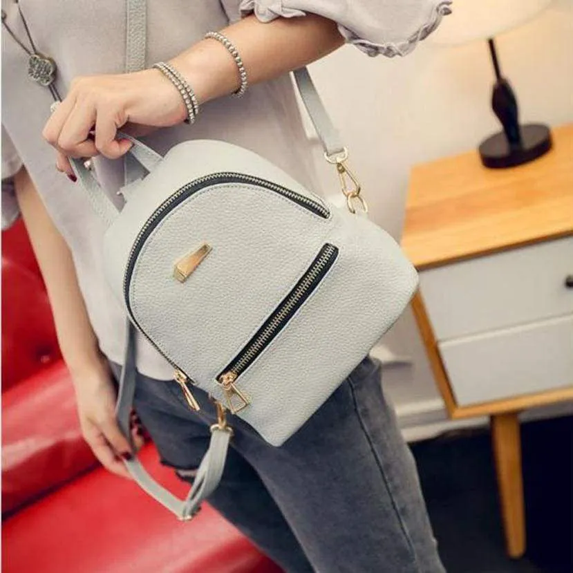 Leather Travel Backpack
