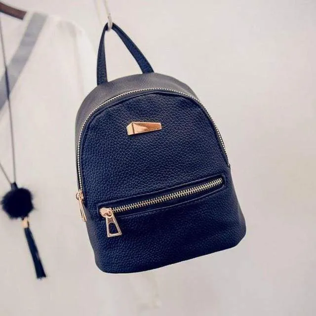 Leather Travel Backpack