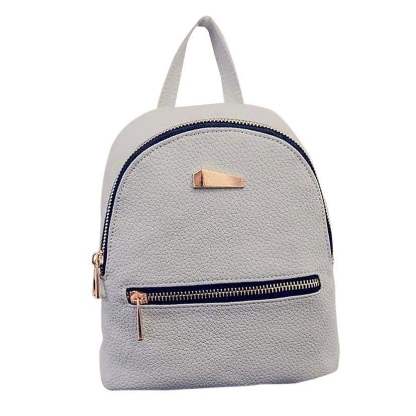 Leather Travel Backpack