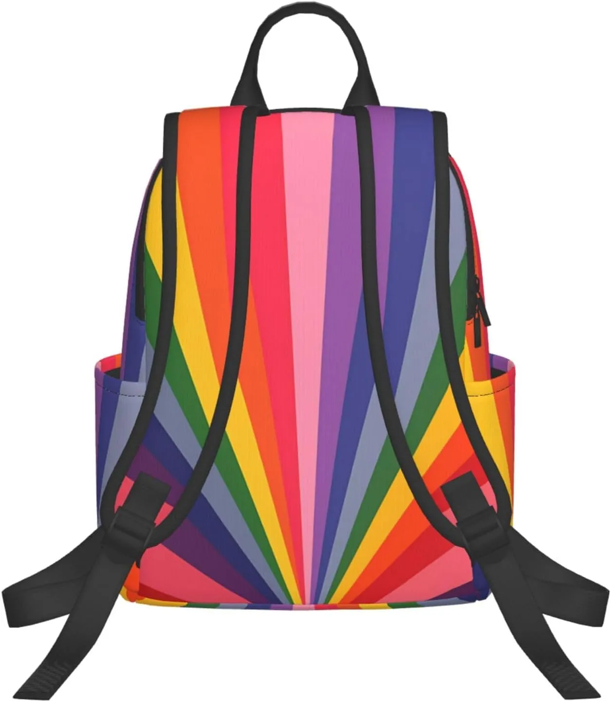 LGBT Rainbow Gay Pride LGBTQ Flag Travel Laptop Backpack Casual Backpacks Double Shoulder Daypack Notebook Rucksack Work Bags Sports Bag for Hiking Camping Beach