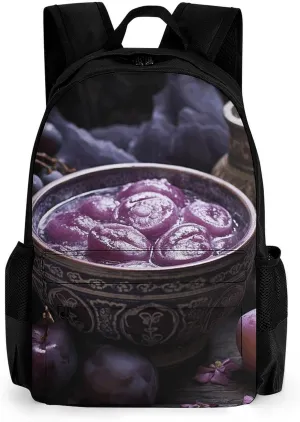 Lightweight Laptop Backpack for Women Men Travel Backpacks Thai Food Pictures Laptop Bag Casual Daypack