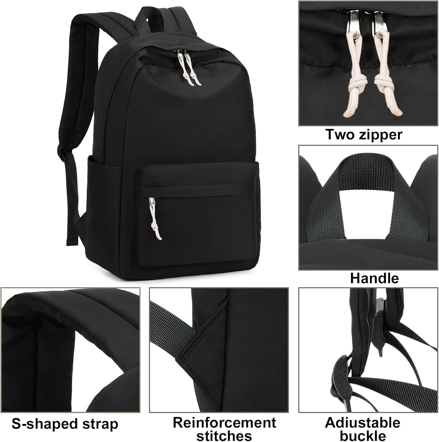 LOIDOU Backpack for Girls School Backpacks Bookbags for Elementary Middle School Women Laptop Backpacks