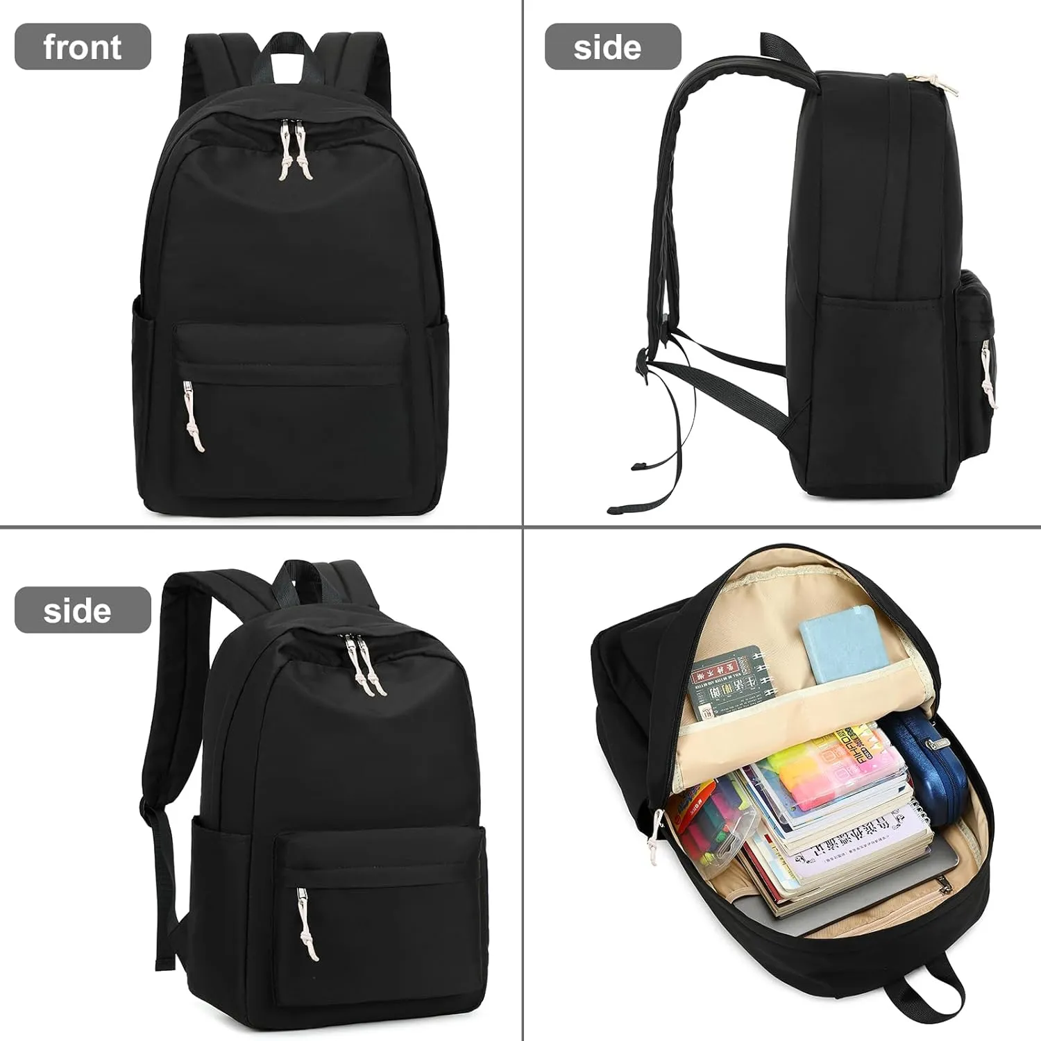 LOIDOU Backpack for Girls School Backpacks Bookbags for Elementary Middle School Women Laptop Backpacks