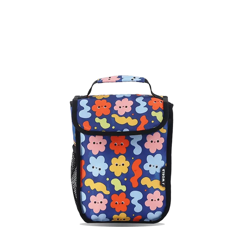Lollipop Kids Rolling Backpack With Lunch Bag (16 Inch) in Baby Cloud