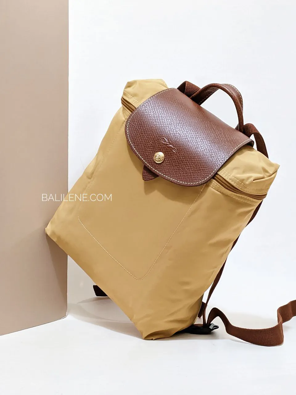 Longchamp Le Pliage Original Backpack Bag Miel