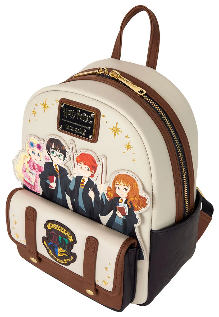 Loungefly Harry Potter Flap Pocket Mini Backpack