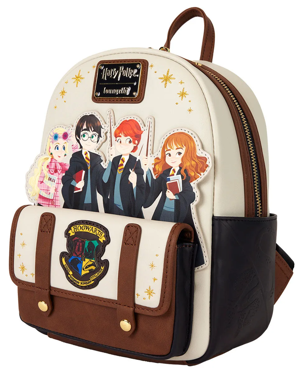 Loungefly Harry Potter Flap Pocket Mini Backpack
