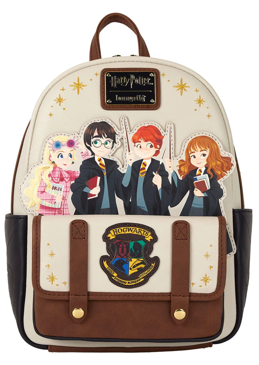 Loungefly Harry Potter Flap Pocket Mini Backpack