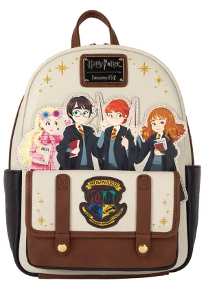 Loungefly Harry Potter Flap Pocket Mini Backpack