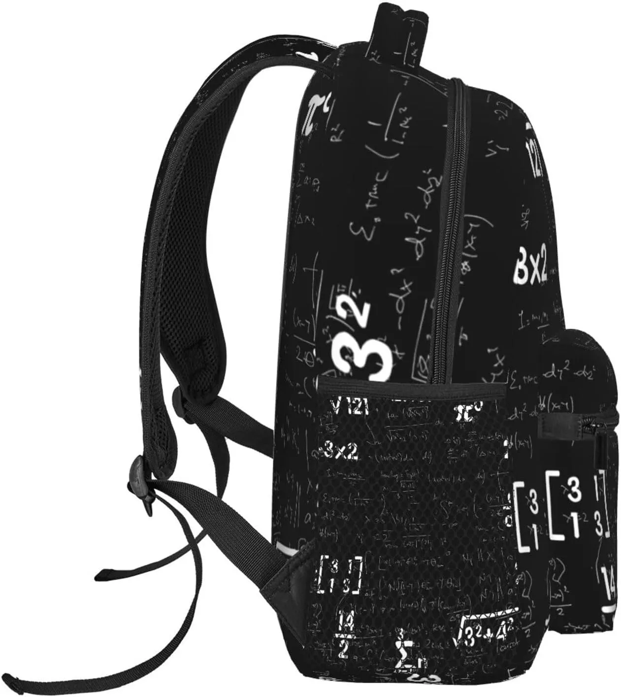 Math Equations Notations Chalkboard Backpacks 15 Inch Laptop Backpack Multipurpose Double Shoulder Bag For Men Women Gifts
