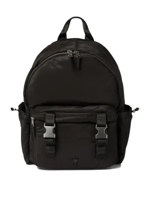 Men's "ami De Coeur" Backpack in Black | ULL300.AW0021001