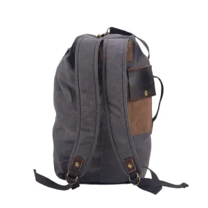 Men's Retro Canvas Rucksack - Large Capacity Travel Backpack