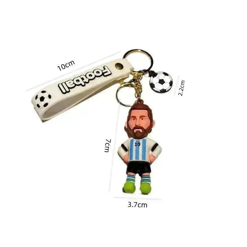 Messi Mania 3D Keychain