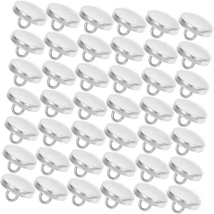 Metal Snap Fasteners 200pcs Sewing Buttons Heavy Duty Button Snaps for Clothing Round Shape Fashion Sense for Purse Handbag Coat Shirt Sweater