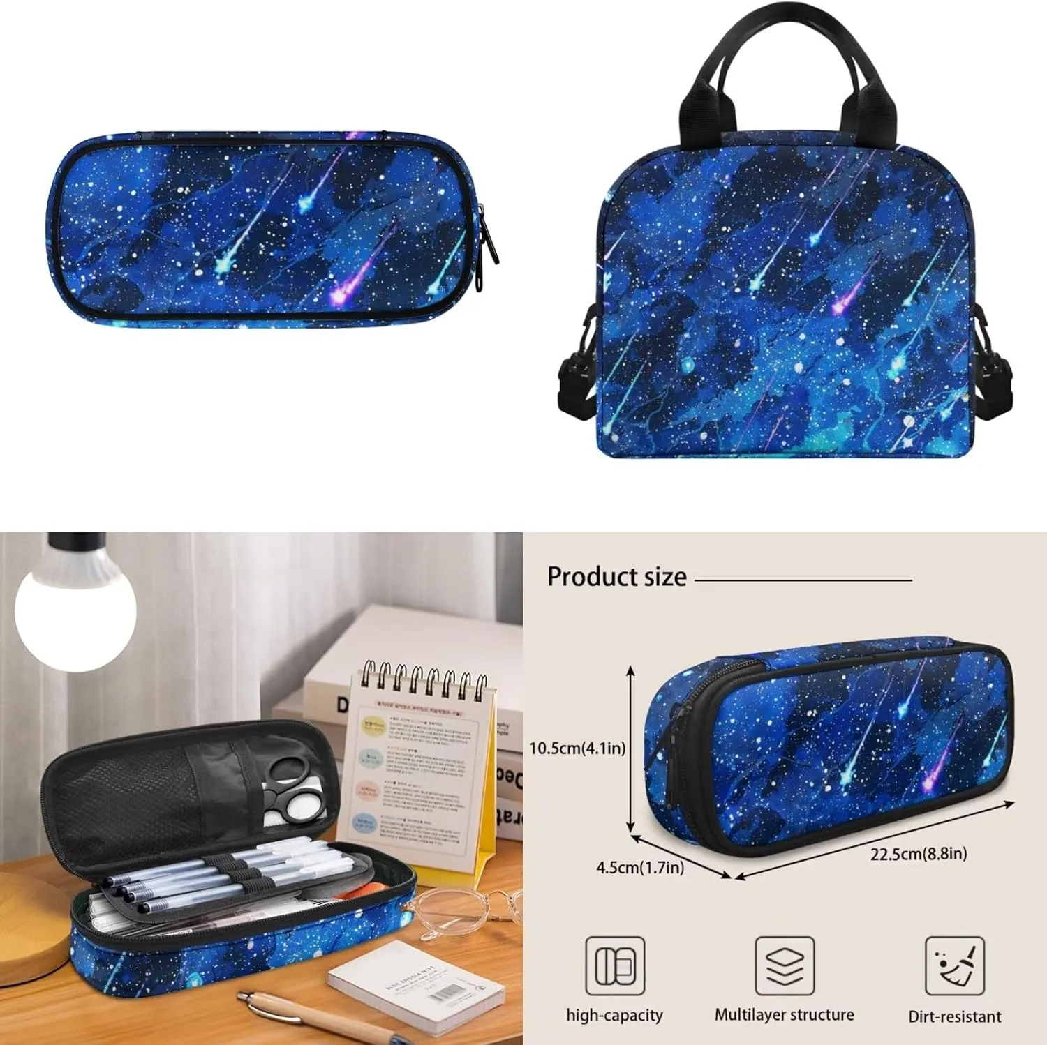 Meteoric Sky 3 Pcs Bag 5-8 Lightweight Toddler Backpack for Boys Preschool Backpack Tennis for Kids Boys 15'' Fit Sports Elementary School
