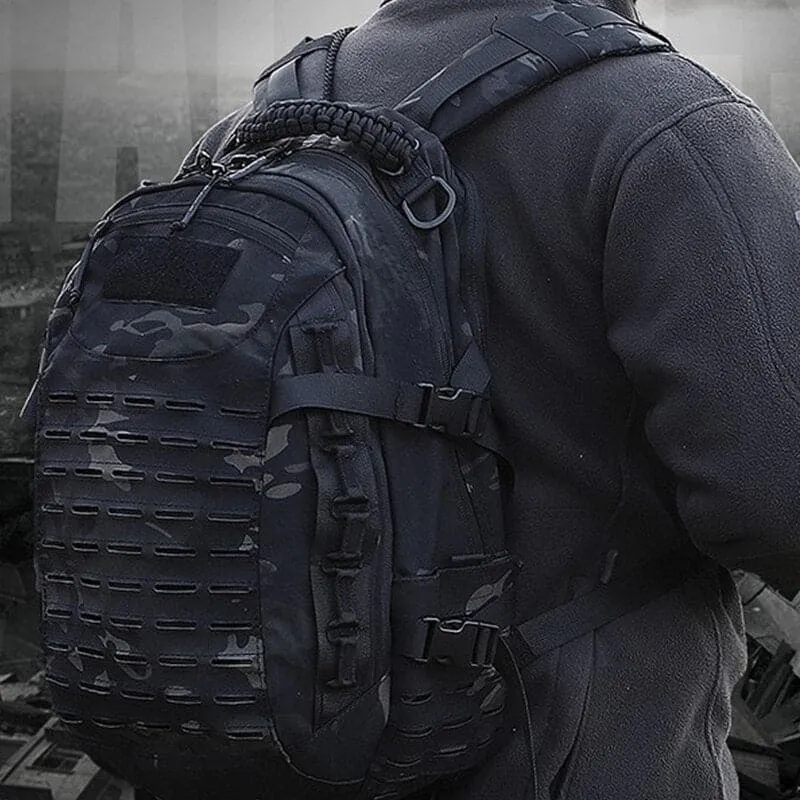 Military Assault Hiking Camping Range Backpack with Multiple Compartments