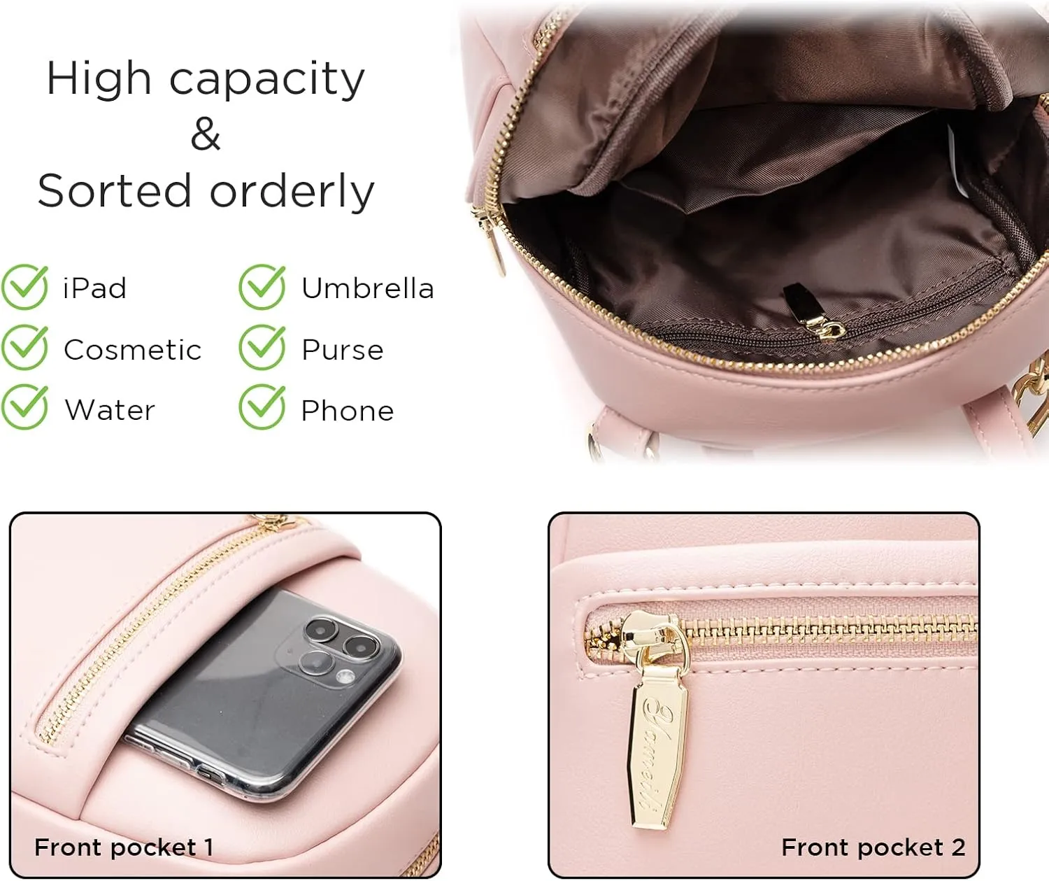Mini Backpack Purse for Girls Teenager Cute Leather Backpack Women Small Shoulder Bag Handbags Red