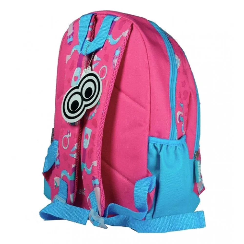 Miss Oolala Bag  | Chic Design | Make-up Print  | Girls Fav  |  Dual Water Sleeves |  3 Compartments |  Separate A4 Size Pocket