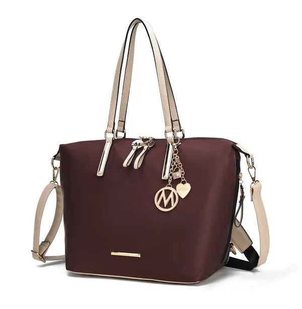 MKF Layla Solid Tote Backpack by Mia k
