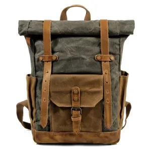 Model 2 MUCHUAN Leather Backpack