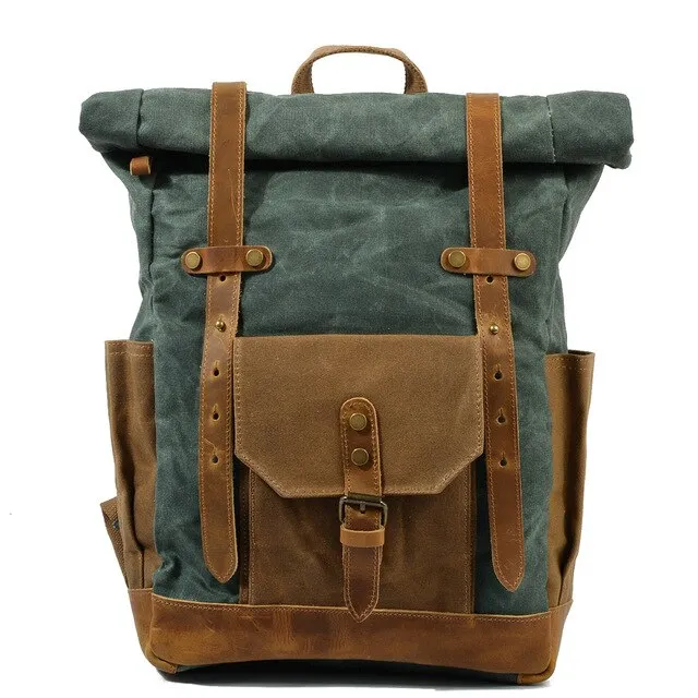 Model 2 MUCHUAN Leather Backpack