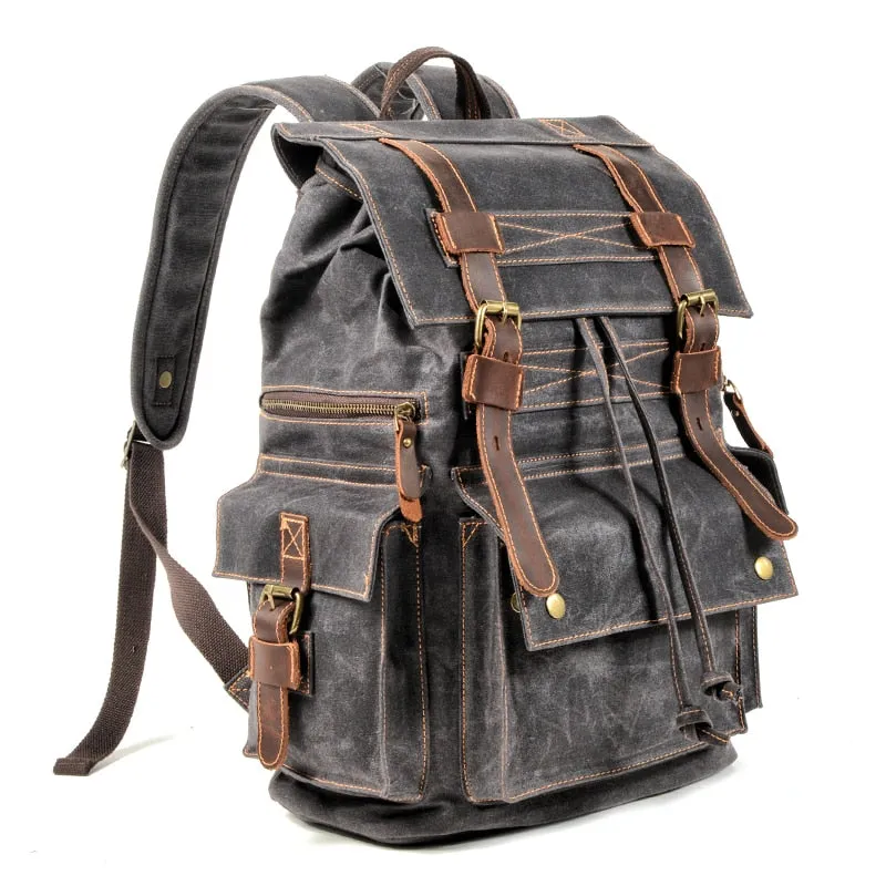 Model 3 MUCHUAN Leather Backpack
