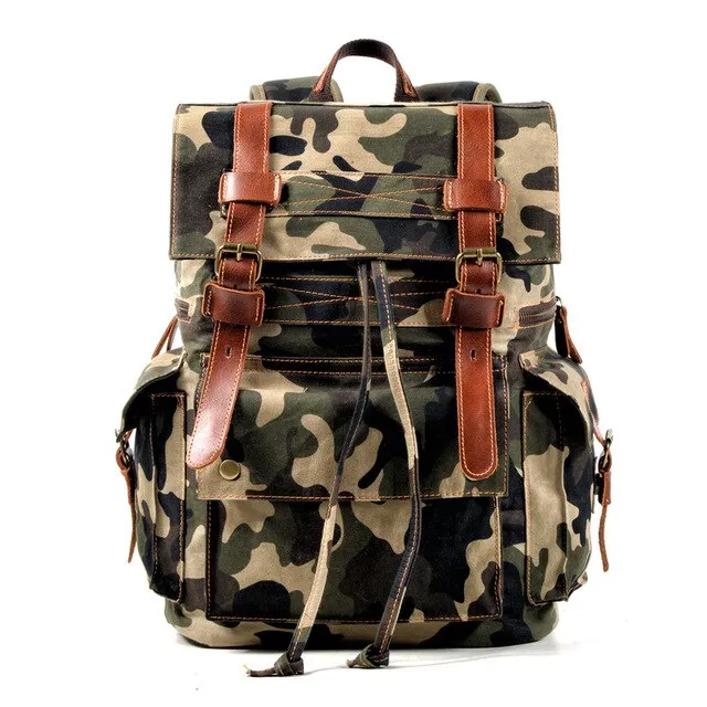 Model 3 MUCHUAN Leather Backpack