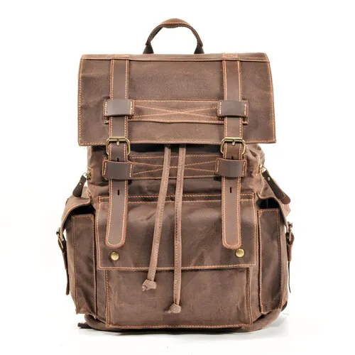 Model 3 MUCHUAN Leather Backpack