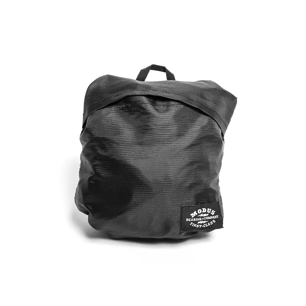MODUS | FOLDABLE 15 LITRE BACKPACK. BLACK