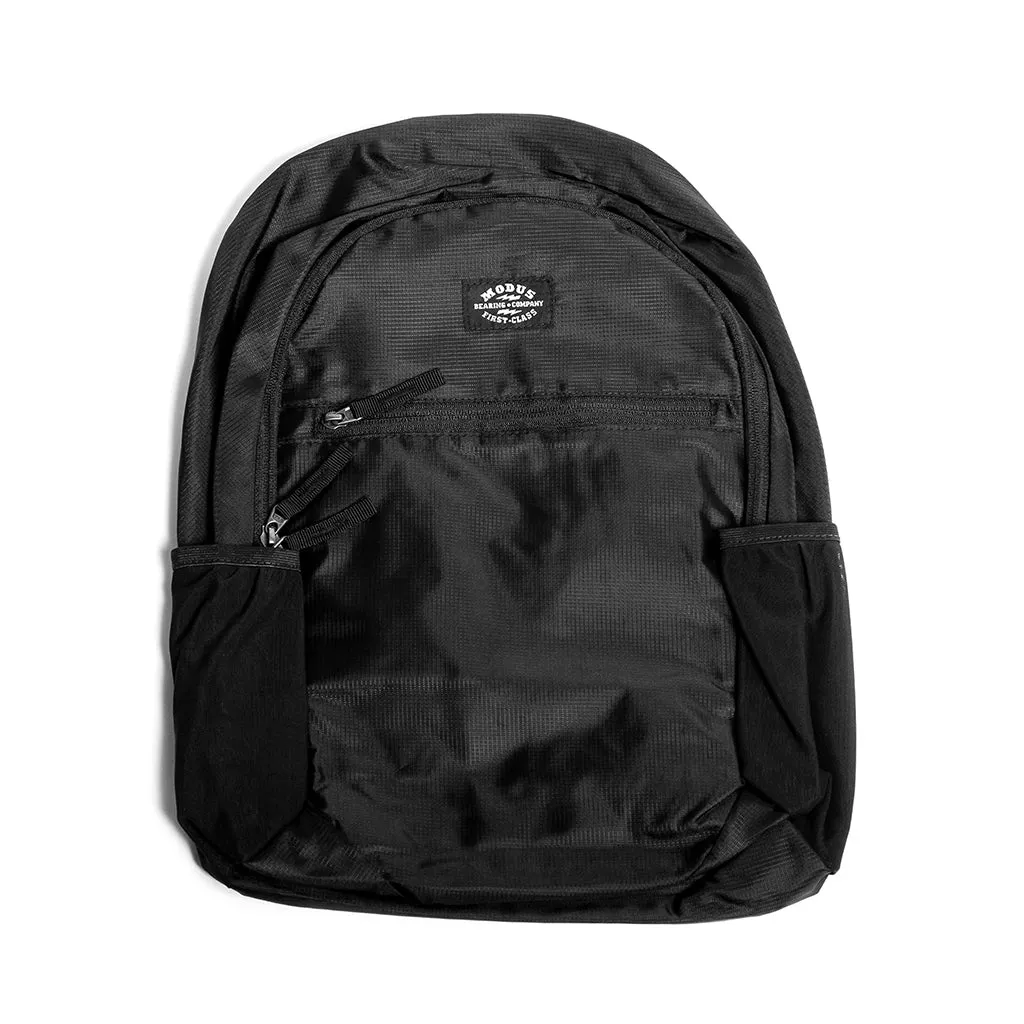 MODUS | FOLDABLE 15 LITRE BACKPACK. BLACK