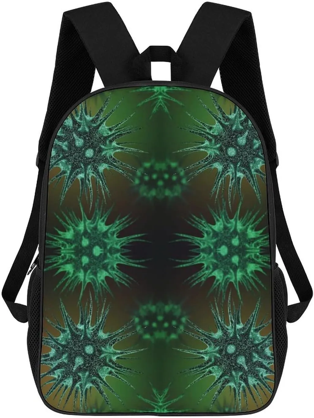 Molecules of The Virus Casual Backpack 17 Inch Travel Hiking Laptop Business Bag Unisex Gift for Outdoor Work Camping
