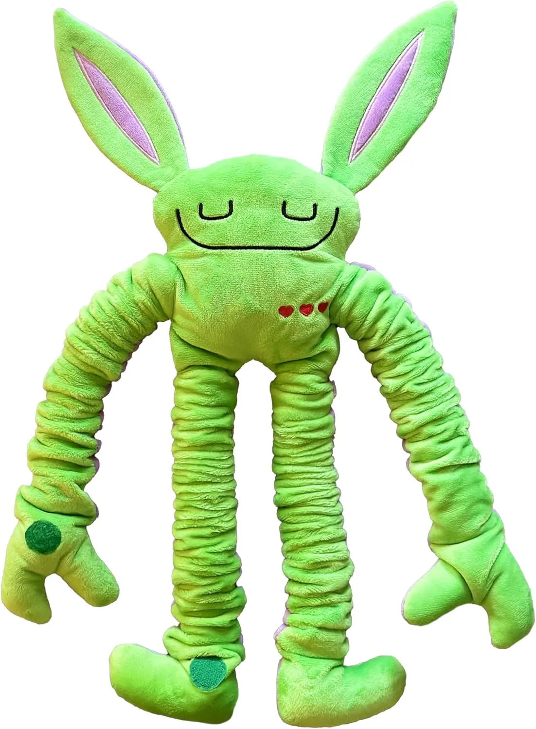Mushies Stretchable Pop Tube Toy – Extra-Long 18" Retractable Arms/Legs, Hook and Loop Hands/Feet – Wearable, Bendable Fidget for Focus, Mood & On-The-Go Fun