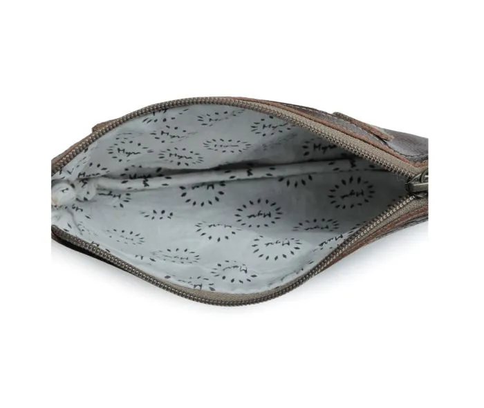 Myra Streaks Delight Tooled Belt Clutch
