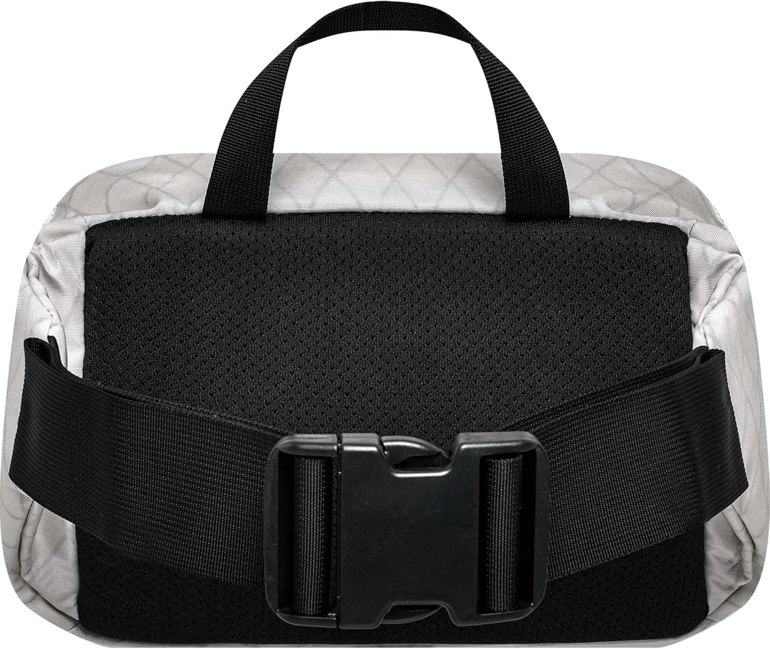 Mystery Ranch Hip Monkey Fanny Pack - Adjustable Hip or Shoulder Bag Perfect for Travel, Hiking & Everyday Carry - 8L, White X Grid