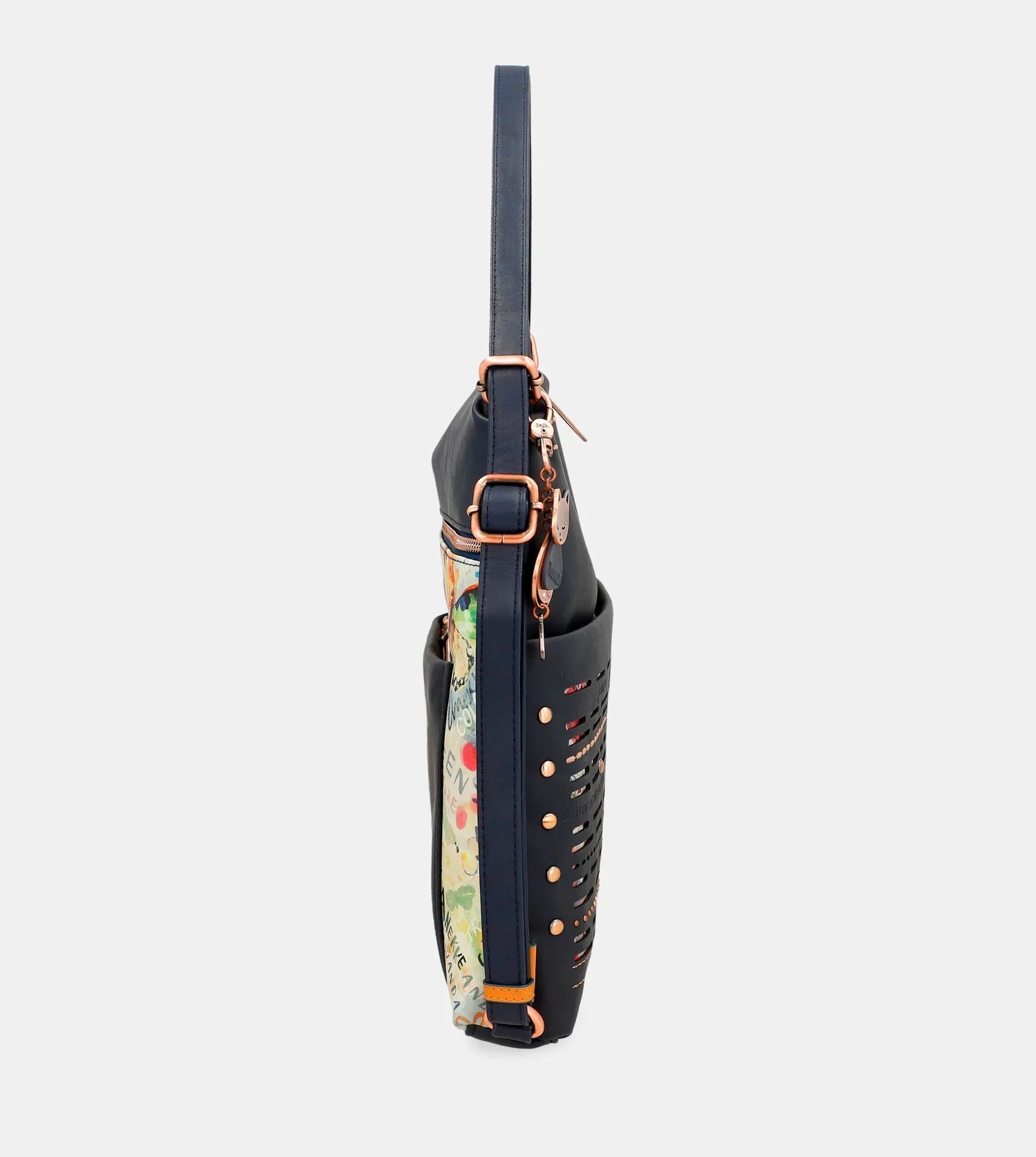 Nature sac dos Cabriolet en Navy Bag Bluetooth-enabled Pachamama un à Sophisticated Blue