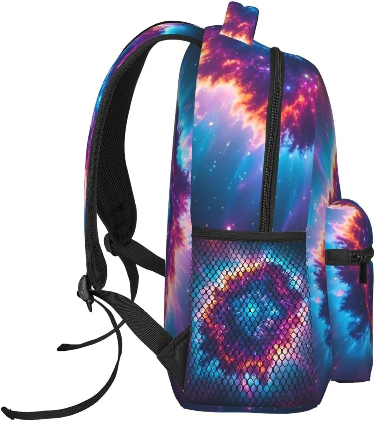 Nebula Explosion Art Adult Backpacks 15 Inch Laptop Backpack Travel Bag for Men Women Gifts