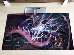 New Playmat Duel Monsters Osiris The Sky Dragon CCG TCG Card Game Mat   Free Bag (ZD014-432-A)