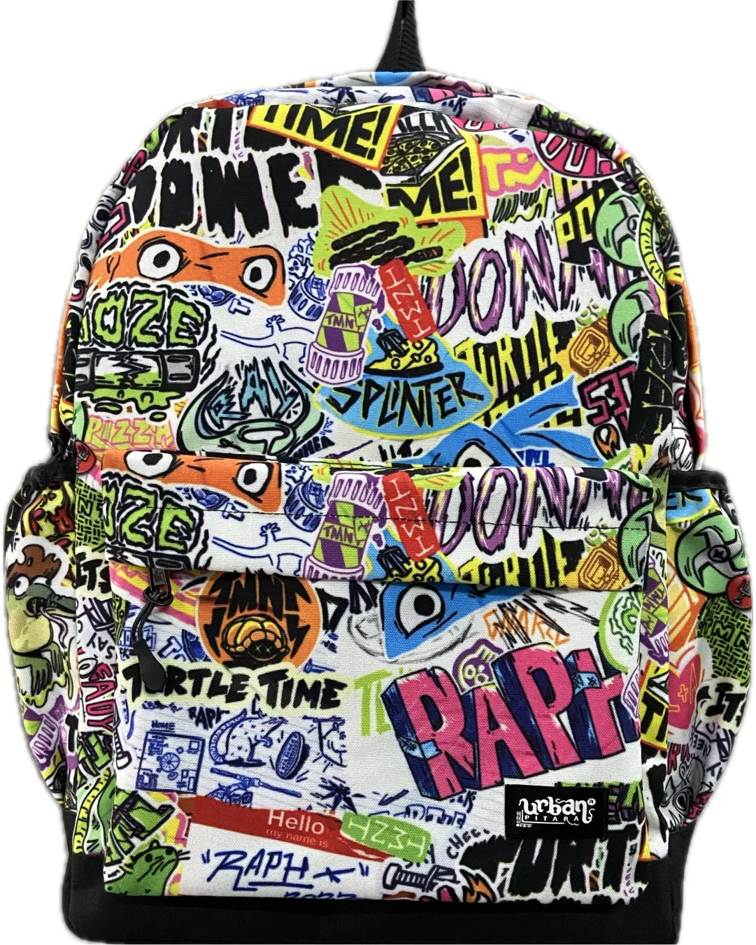 Ninja Turtles It's Turtle Time Canvas Backpack