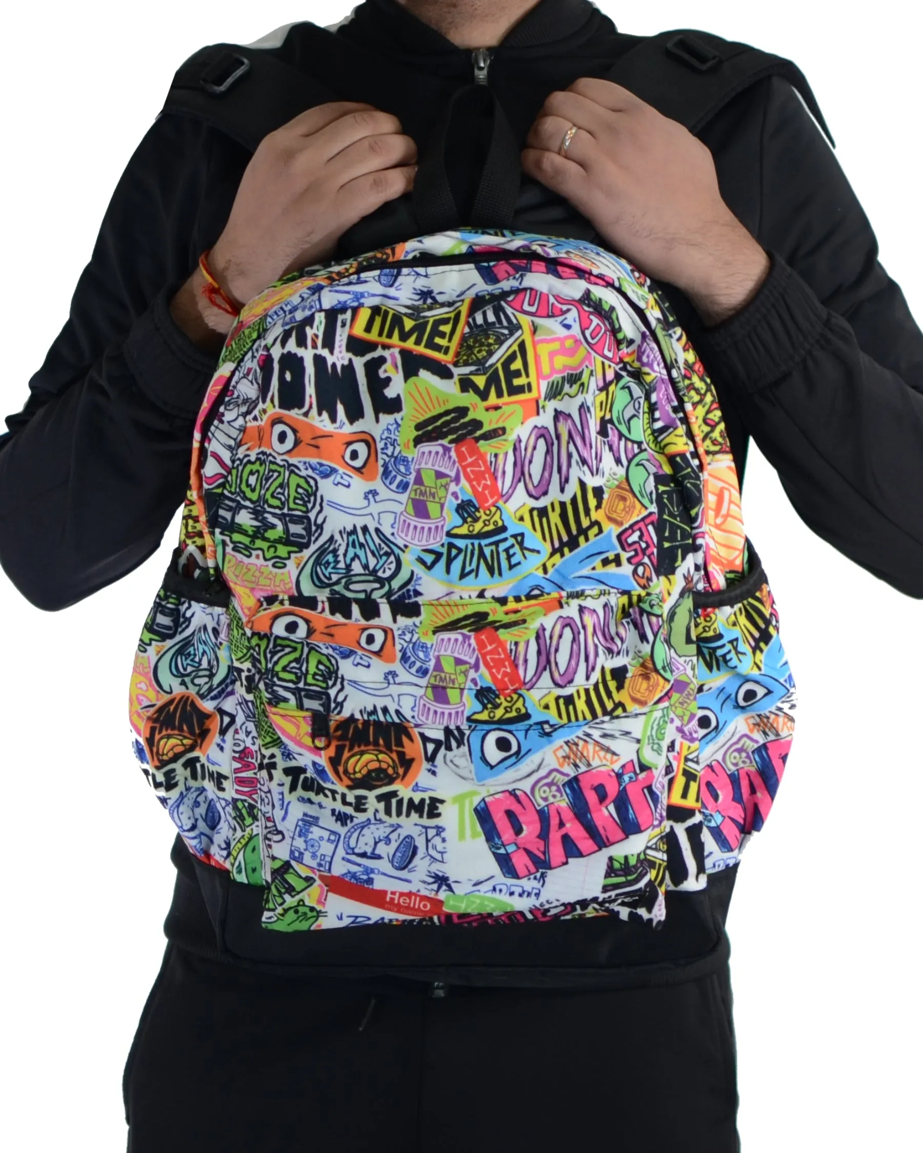 Ninja Turtles It's Turtle Time Canvas Backpack