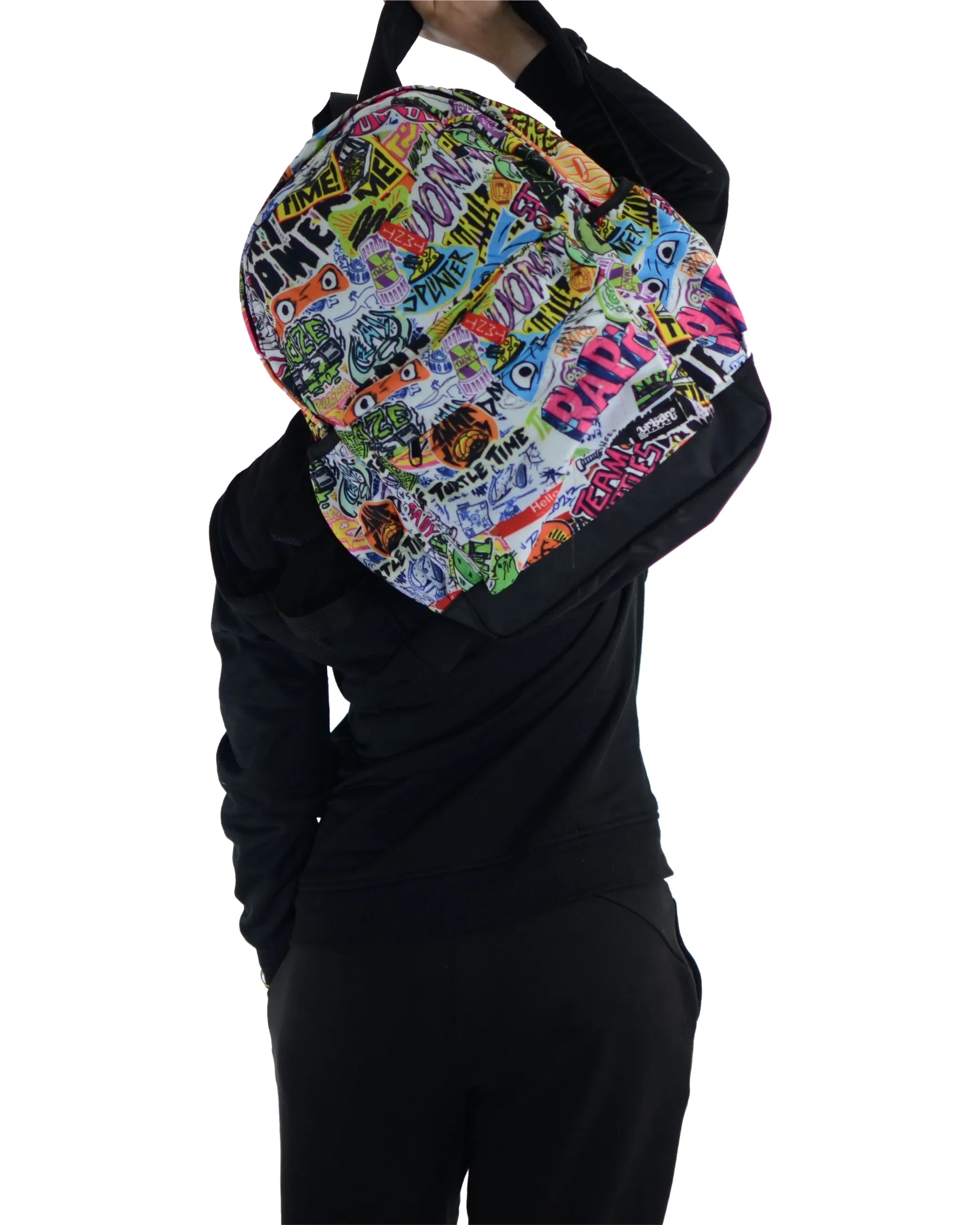 Ninja Turtles It's Turtle Time Canvas Backpack