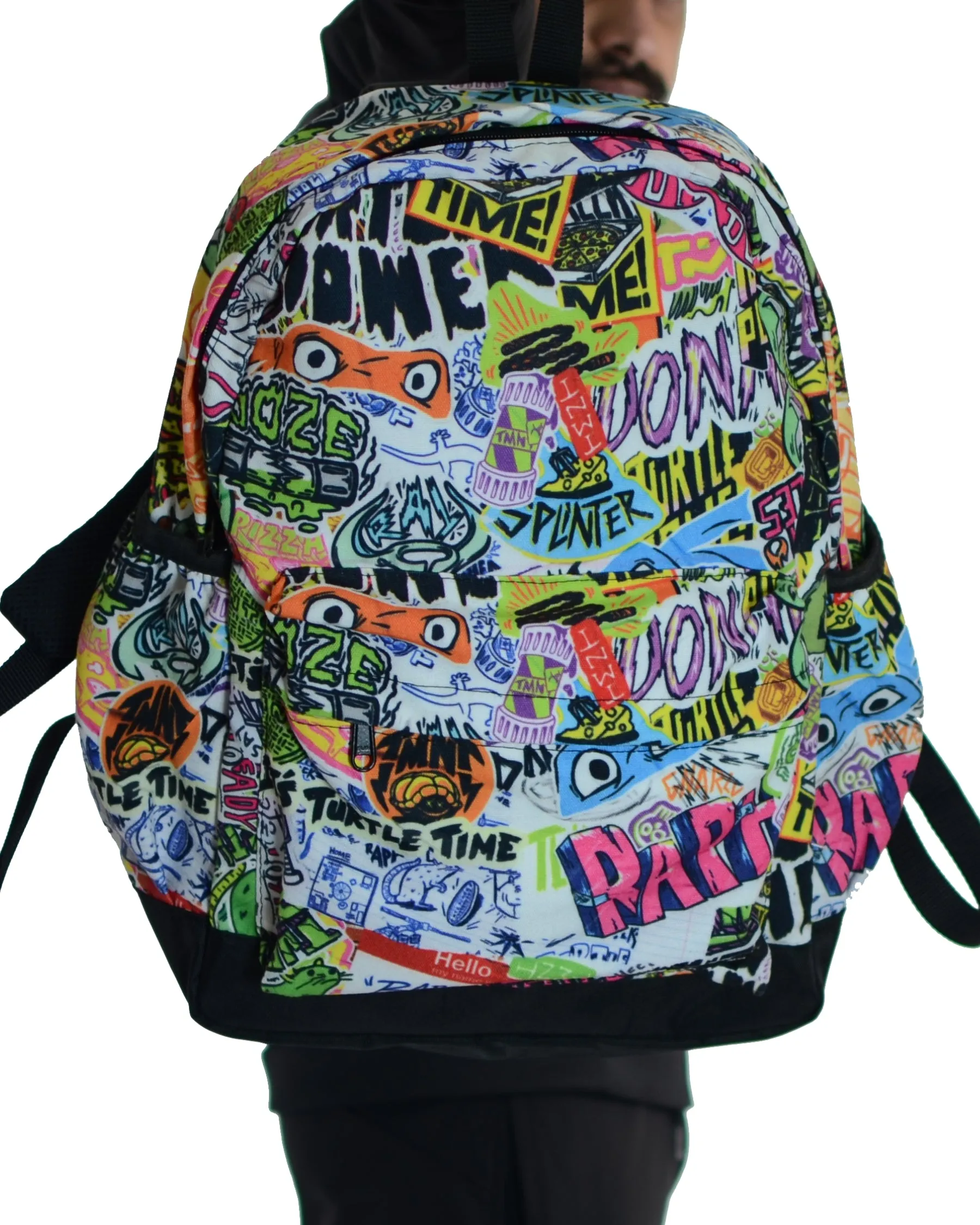 Ninja Turtles It's Turtle Time Canvas Backpack
