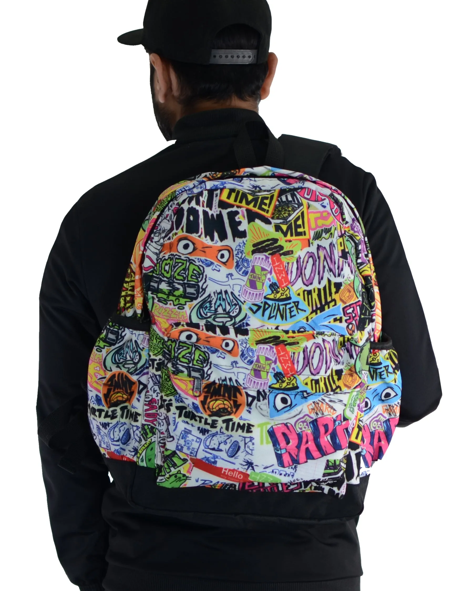 Ninja Turtles It's Turtle Time Canvas Backpack