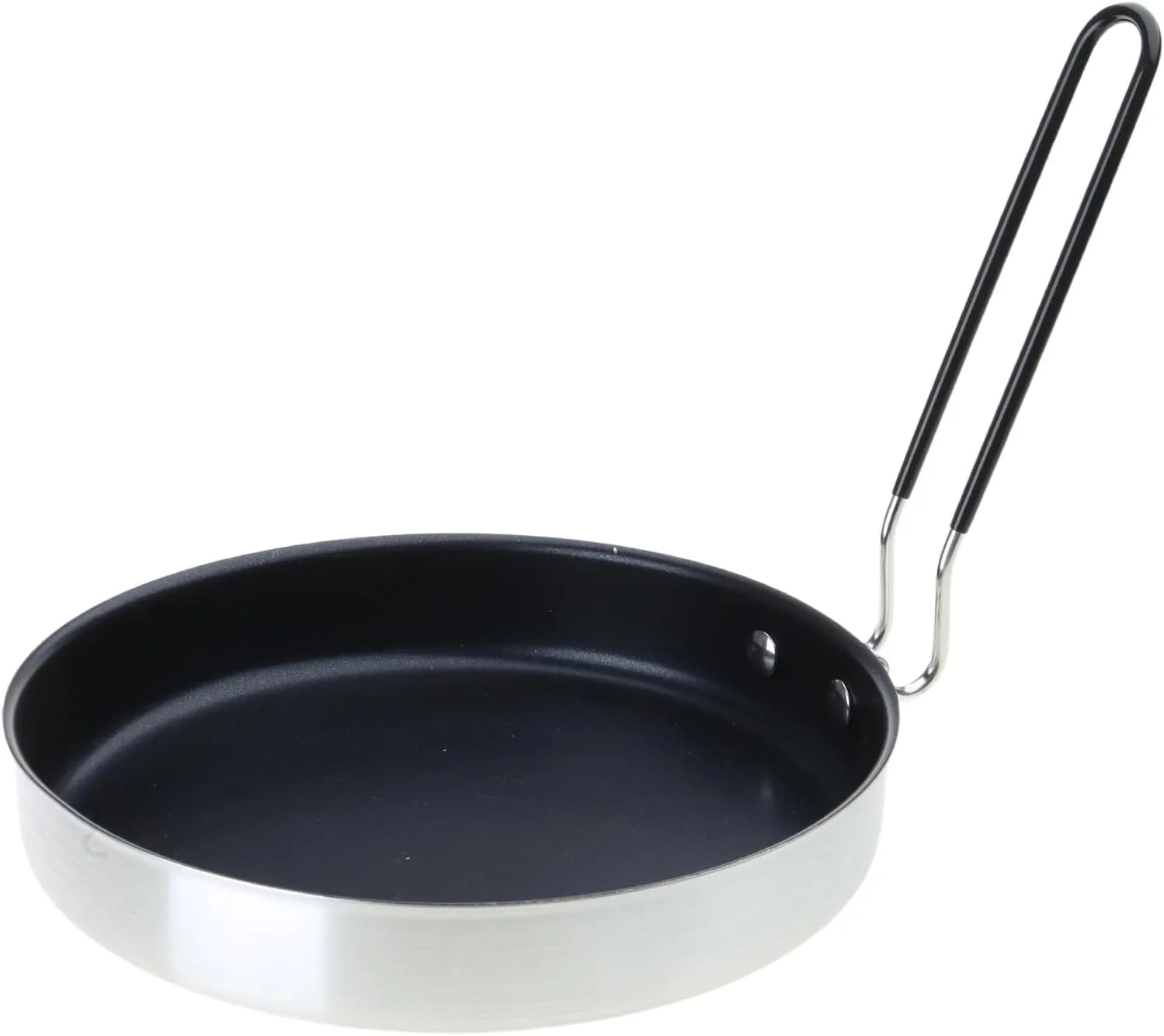 Nonstick Camping Frying Pans Diameter 24cm/9.45inch Quick Heating Skillets Portable For Outdoor Cooking Meals